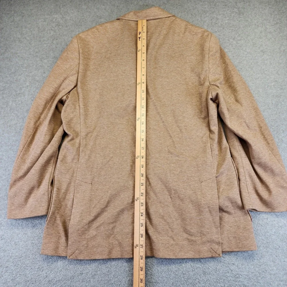 NEW Joseph Abboud Men S Modern Fit Blazer Cotton Blend Unconstructed Light Brown